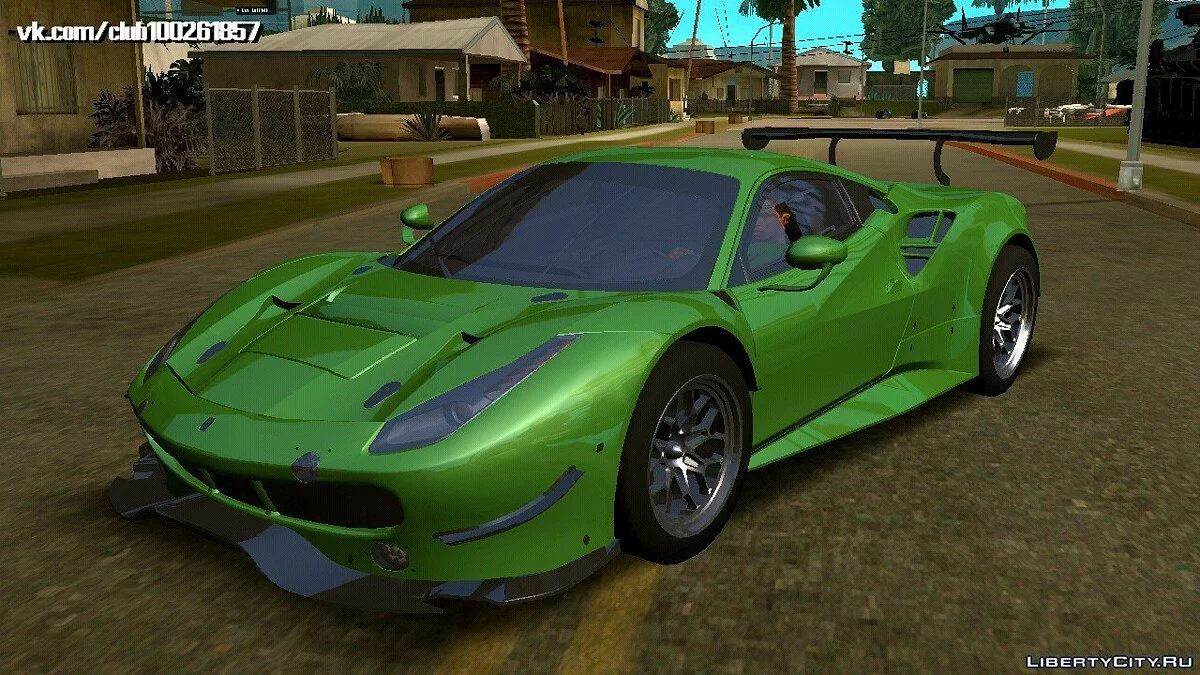 Ferrari 488 GTE 2016 (только DFF) / GTA San Andreas (iOS, Android)