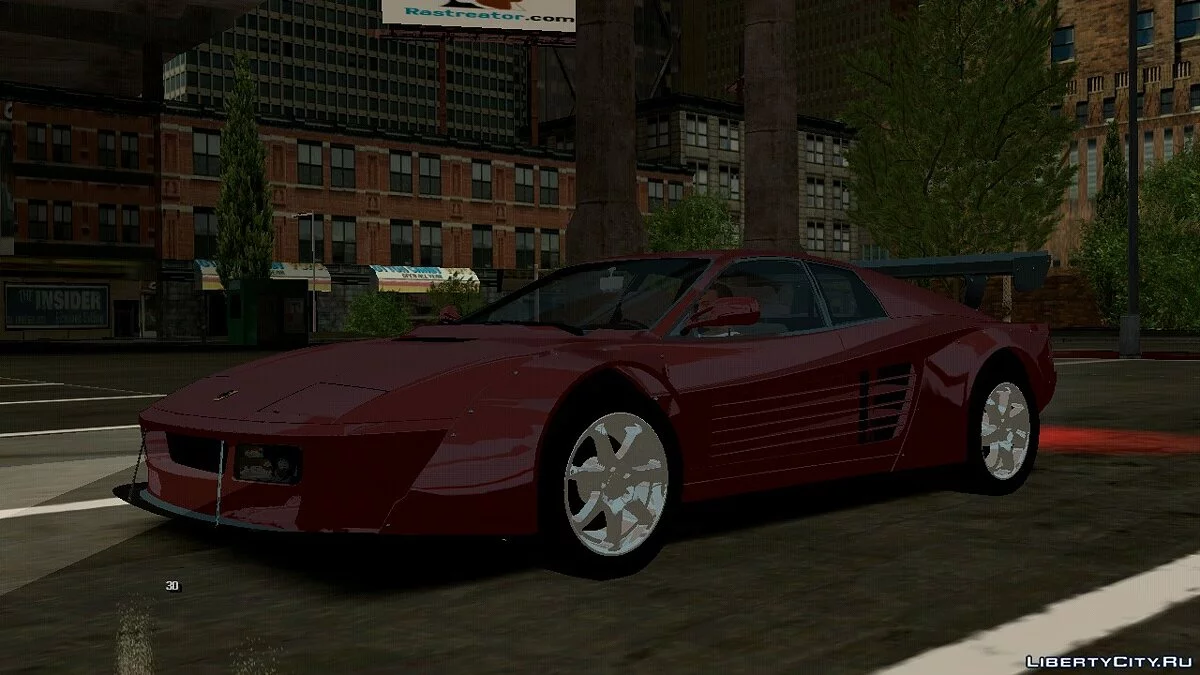 Ferrari 512 TR Wide Body (DFF فقط) / GTA سان أندرياس (iOS، أندرويد)