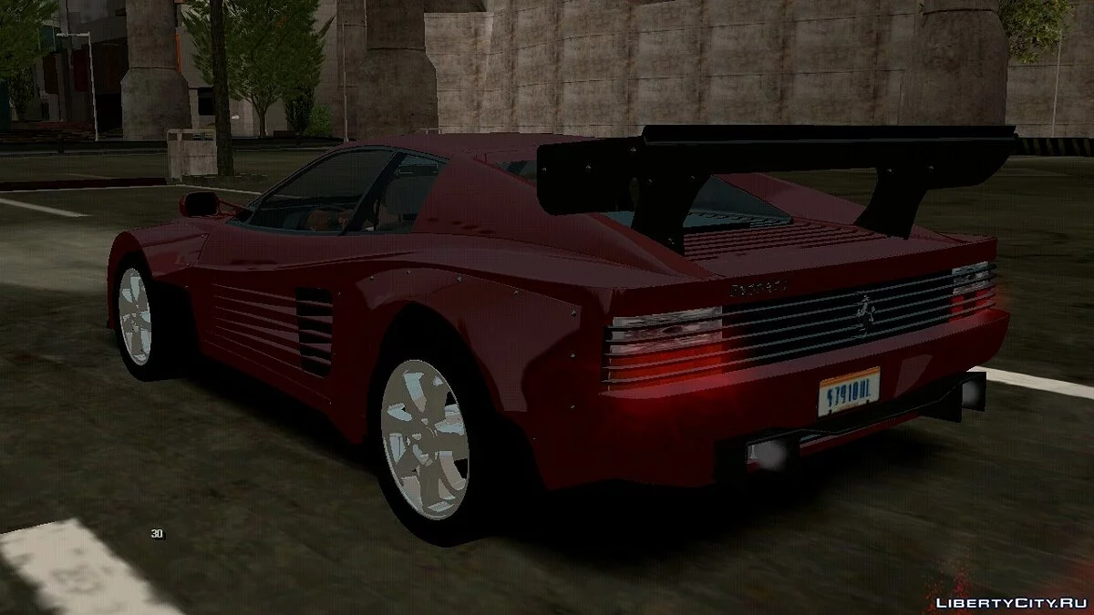Ferrari 512 TR Wide Body (DFF فقط) / GTA سان أندرياس (iOS، أندرويد)