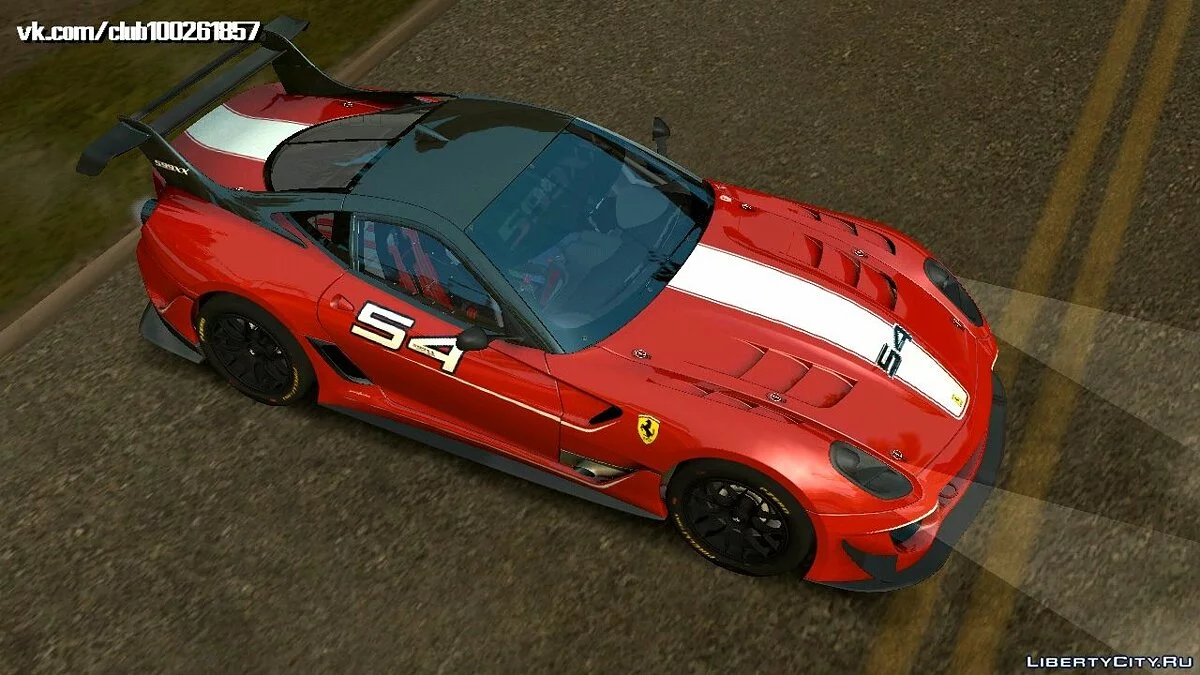Ferrari 599XX / GTA San Andreas (iOS, Android)