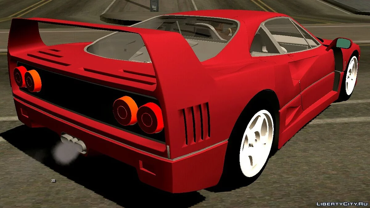 Ferrari F40 (тільки DFF) / GTA San Andreas (iOS, Android)