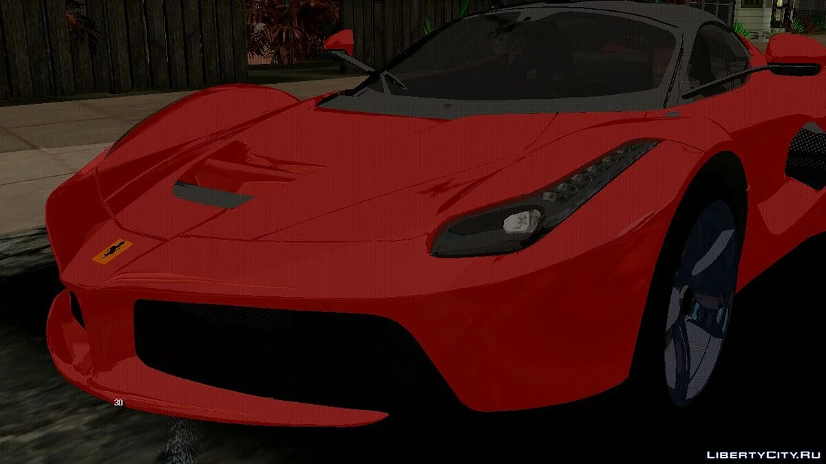 Ferrari LaFerrari 2014 (DFF فقط) / GTA سان أندرياس (iOS، أندرويد)