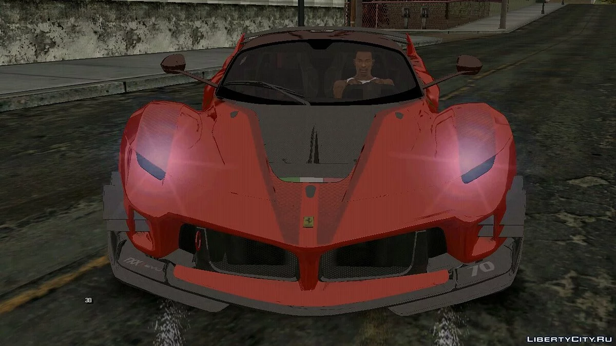 2018 Ferrari FXX-K Evo / GTA San Andreas (iOS, Android)