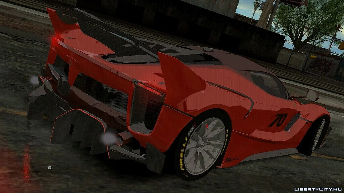 2018 Ferrari FXX-K Evo / GTA San Andreas (iOS, Android)