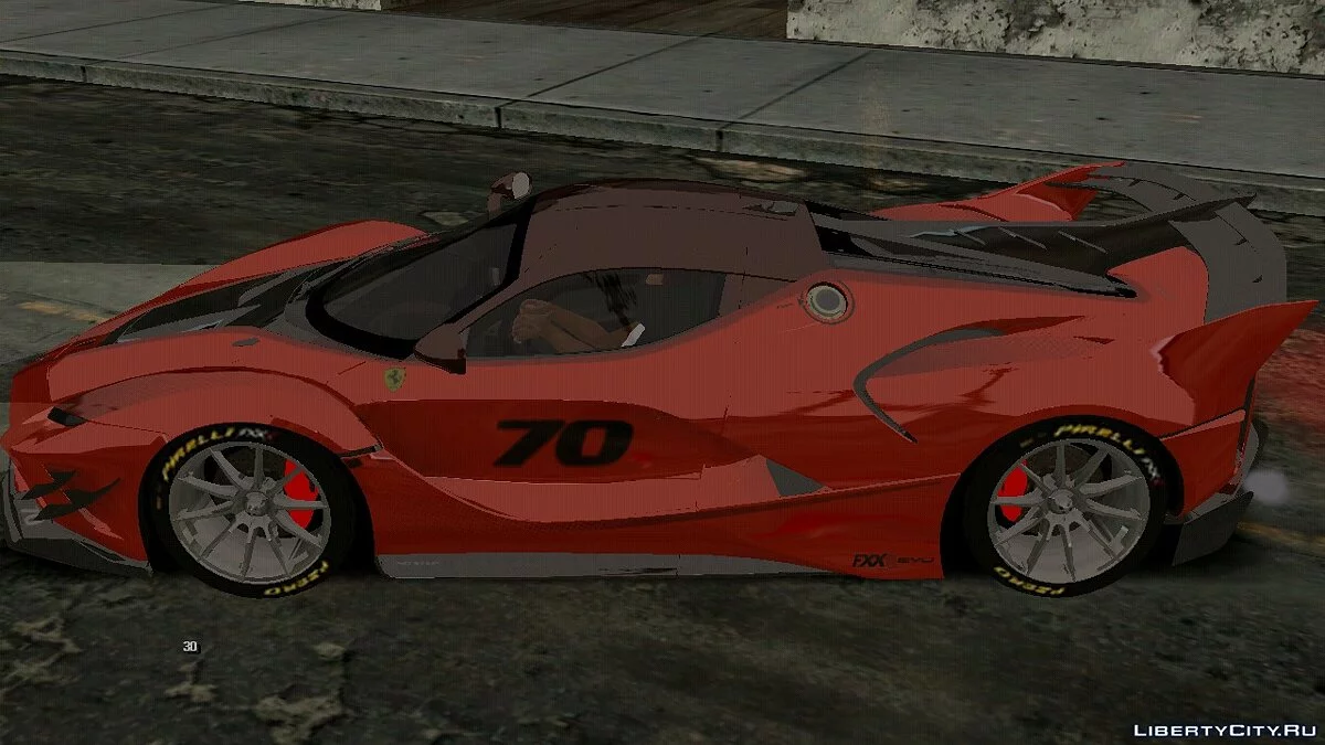 2018 Ferrari FXX-K Evo / GTA San Andreas (iOS, Android)