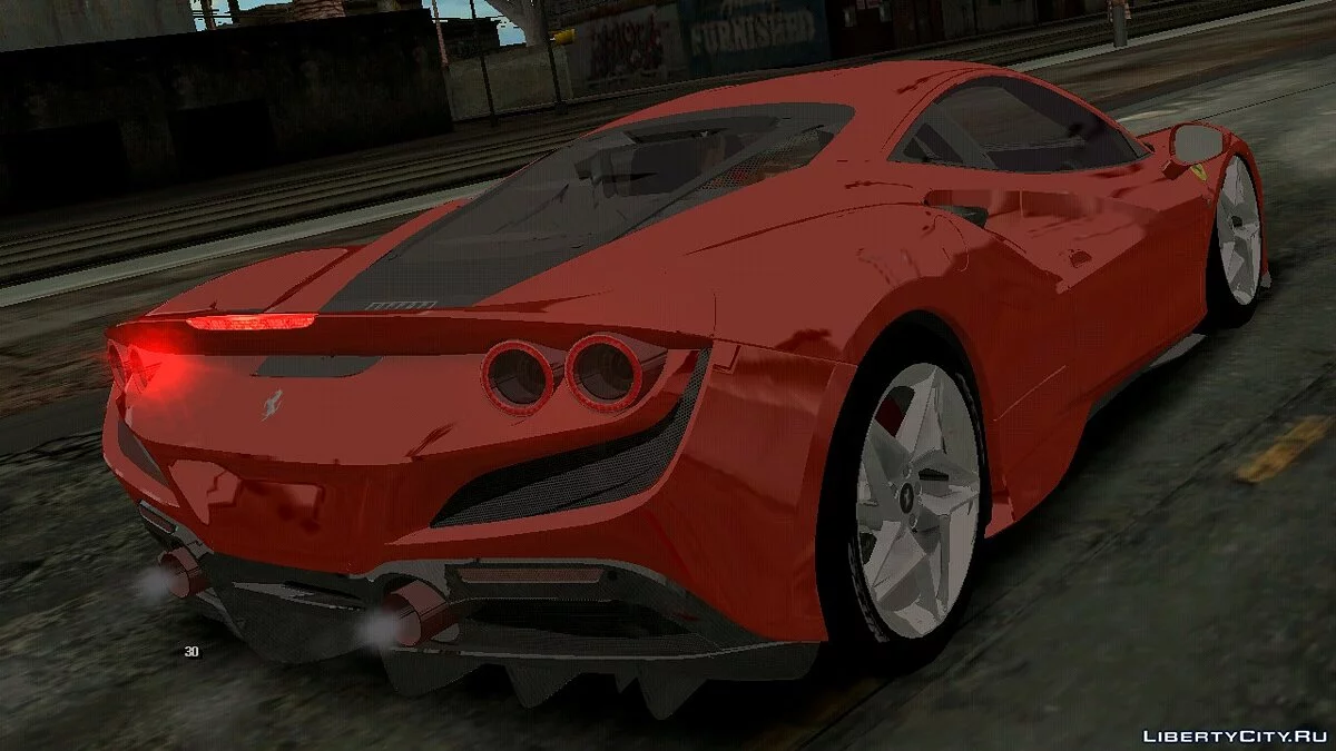 2019 Ferrari F8 Tributo / GTA سان أندرياس (iOS، أندرويد)