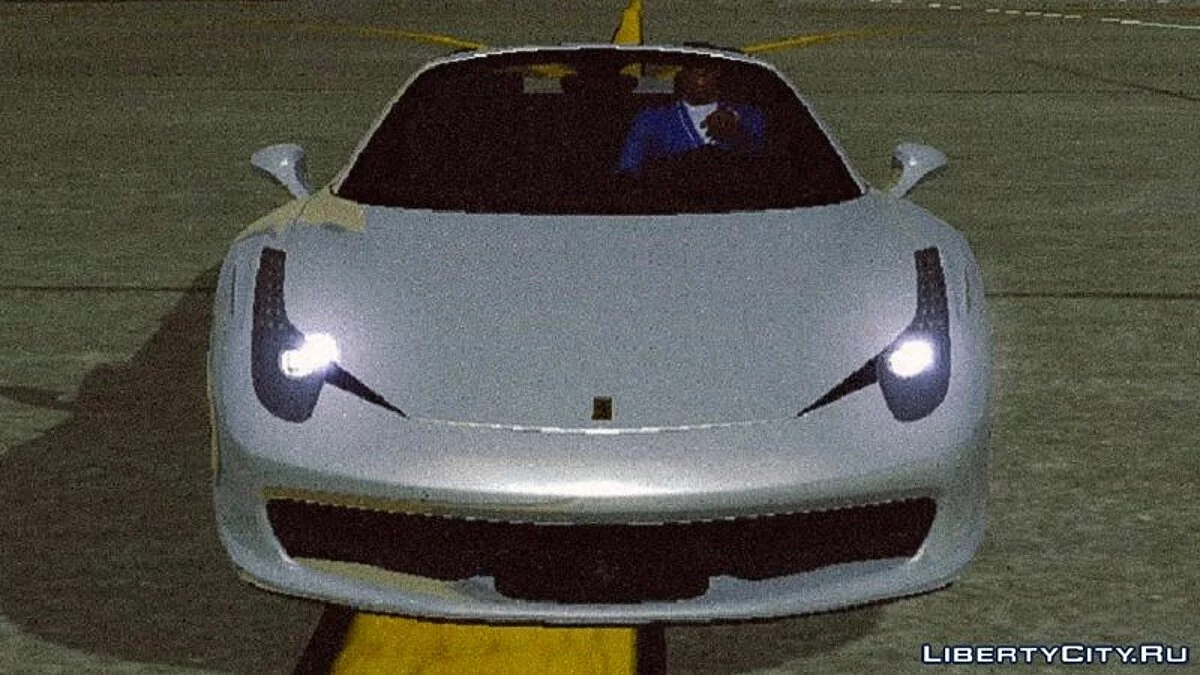 Ferrari 458 Spider / GTA San Andreas (iOS, Android)