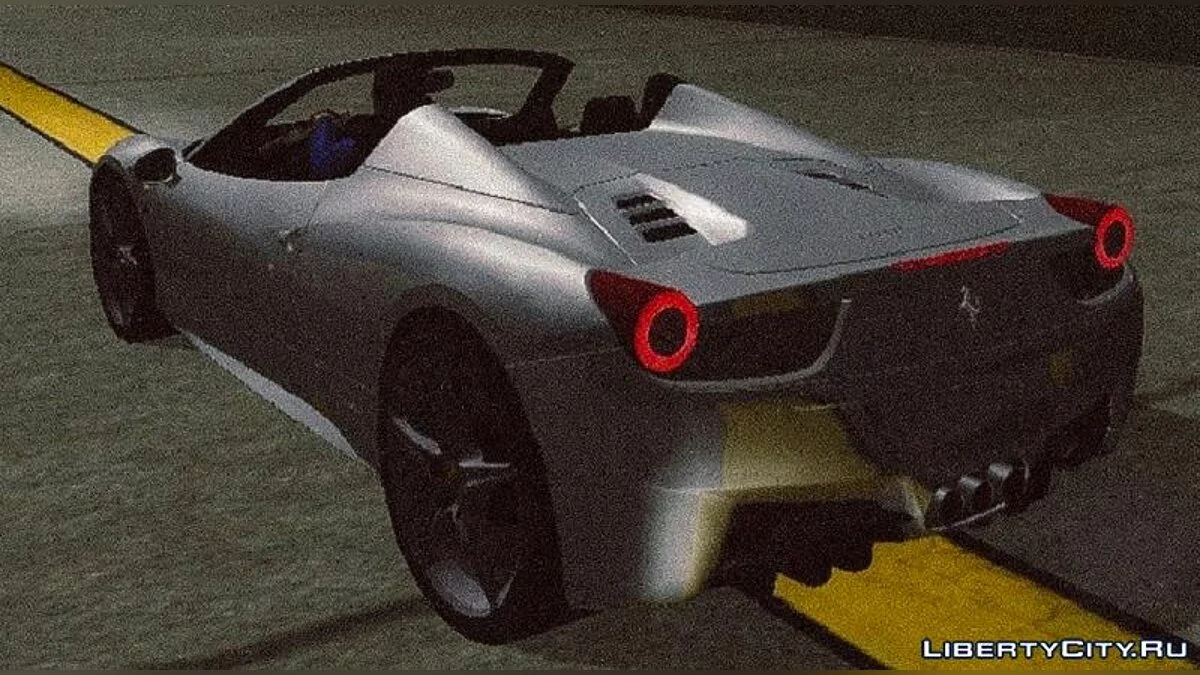 Ferrari 458 Spider / GTA San Andreas (iOS, Android)