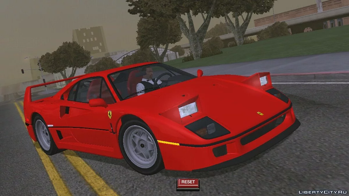 Ferrari F40 / GTA San Andreas (iOS, Android)
