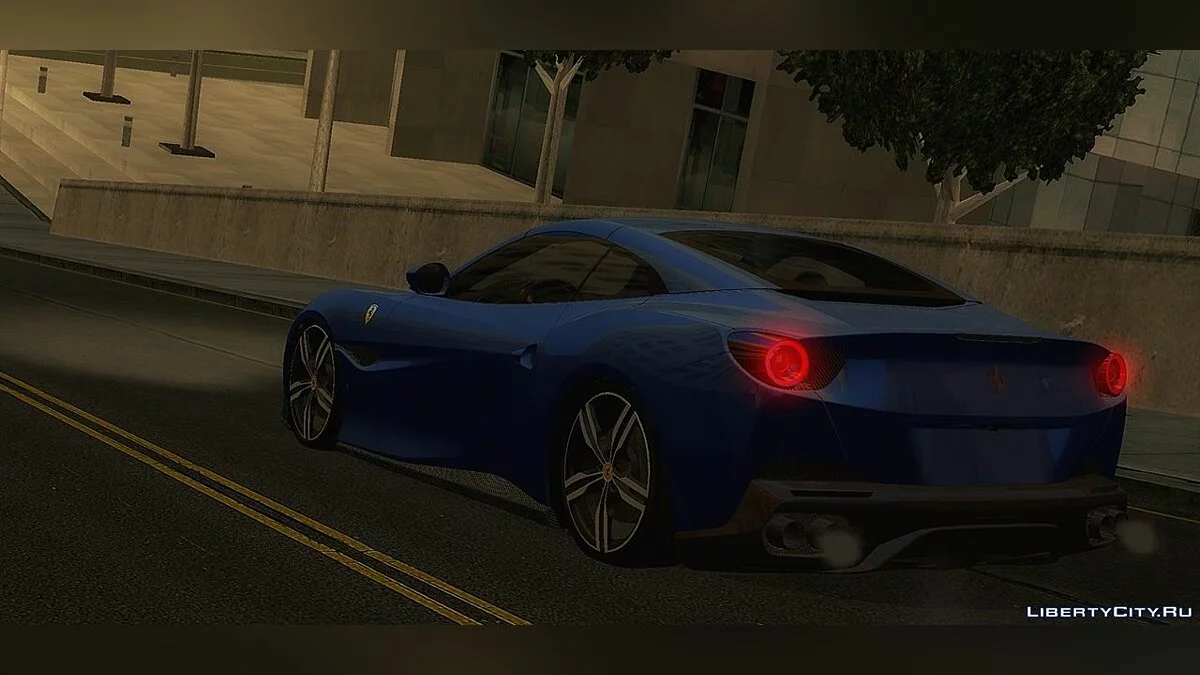Ferrari Portofino 18 / GTA San Andreas (iOS, Android)