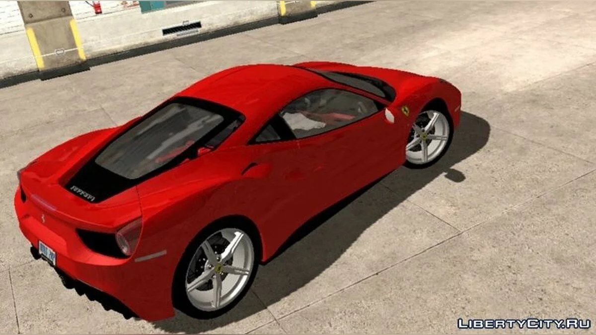 Ferrari 488 GTB / GTA San Andreas (iOS, Android)