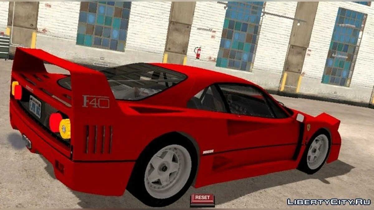 Ferrari F40 / GTA San Andreas (iOS, Android)