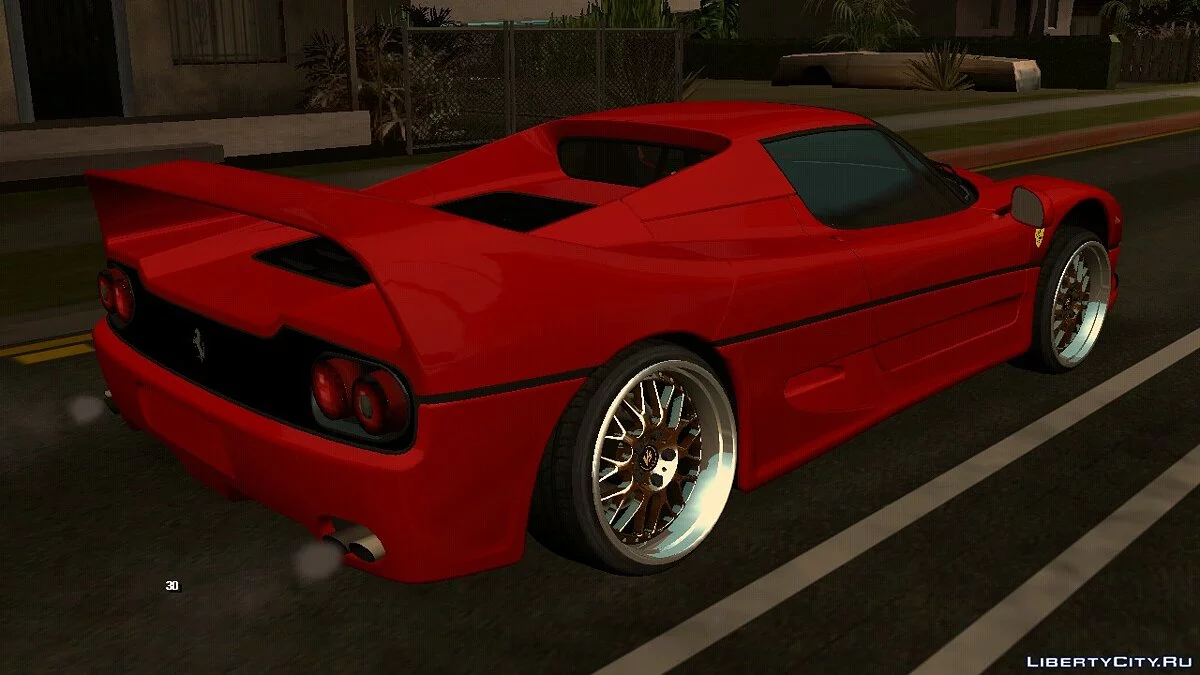 法拉利 F50 姿态 (仅 DFF) / GTA San Andreas (iOS, Android)