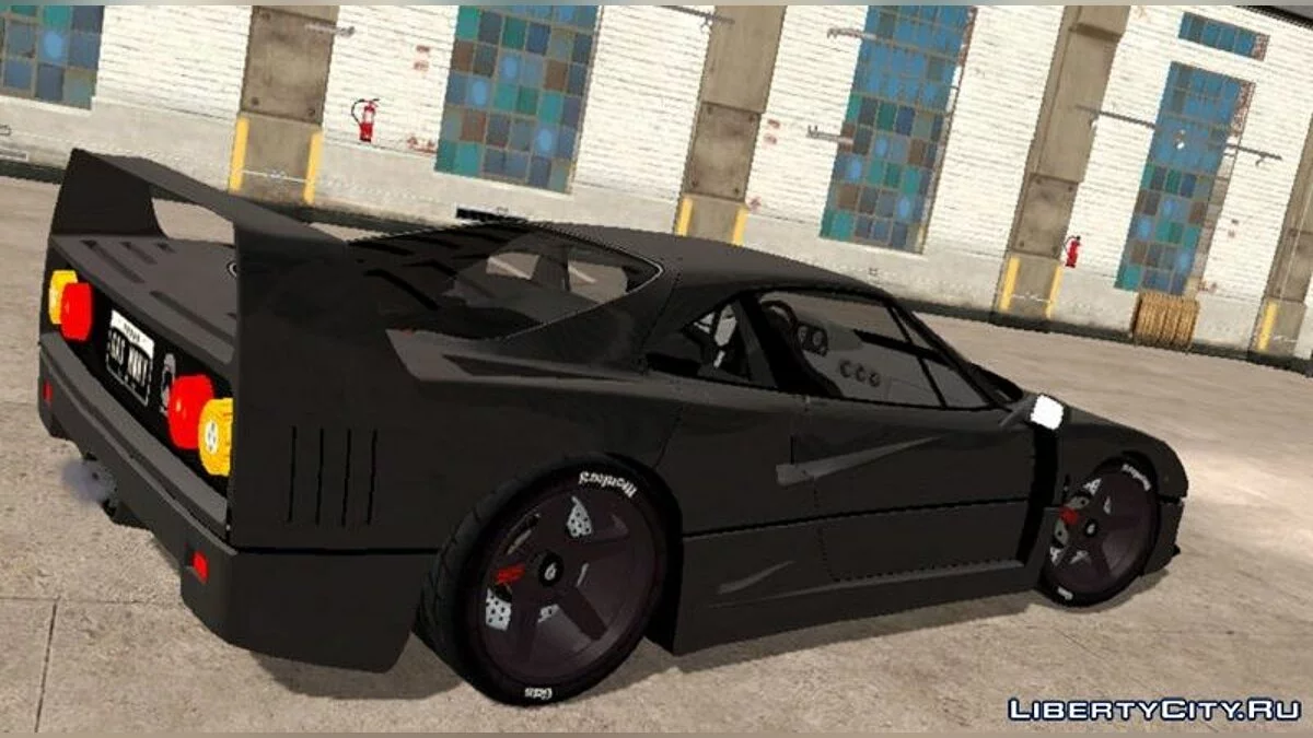 Gas Monkey Ferrari F40 / GTA San Andreas (iOS, Android)