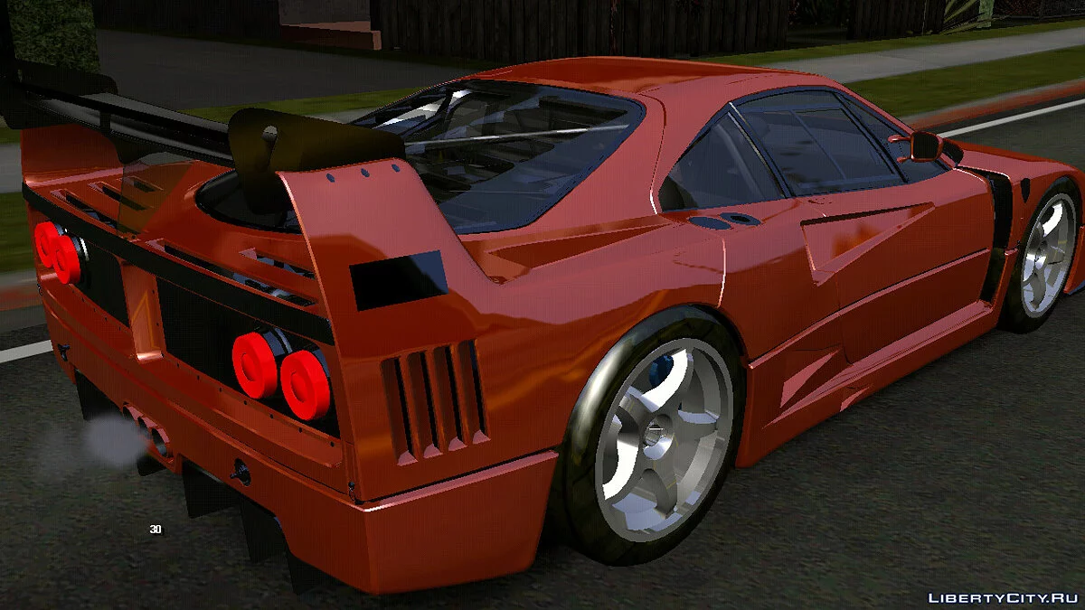 1989 Ferrari F40 Lm (тільки DFF) / GTA San Andreas (iOS, Android)