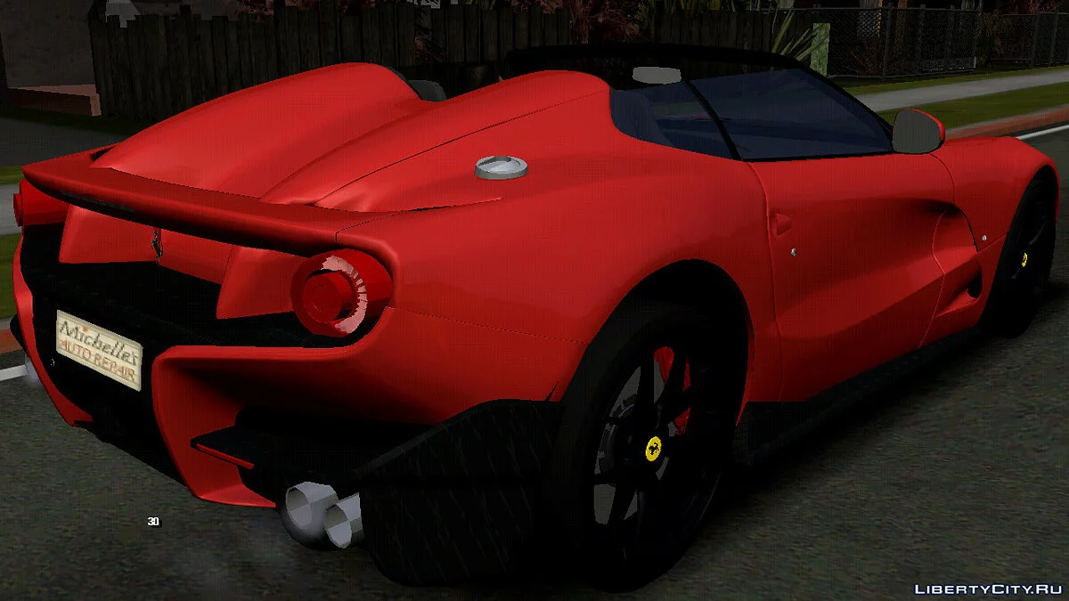 2019 Ferrari F12 TRS (DFF فقط) / GTA سان أندرياس (iOS، أندرويد)