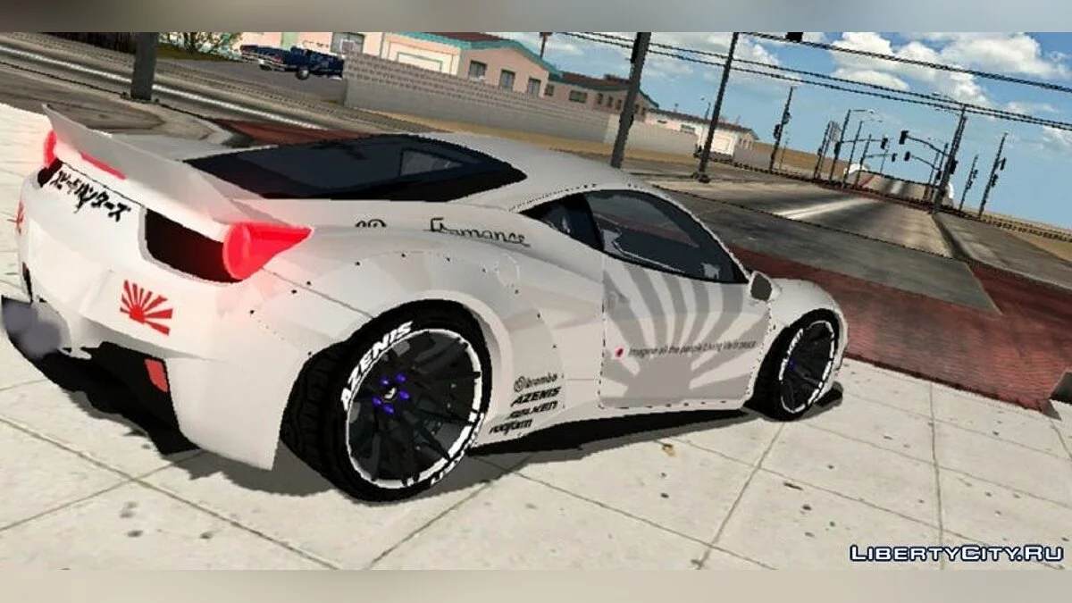 法拉利 458 Italia / GTA San Andreas (iOS, Android)