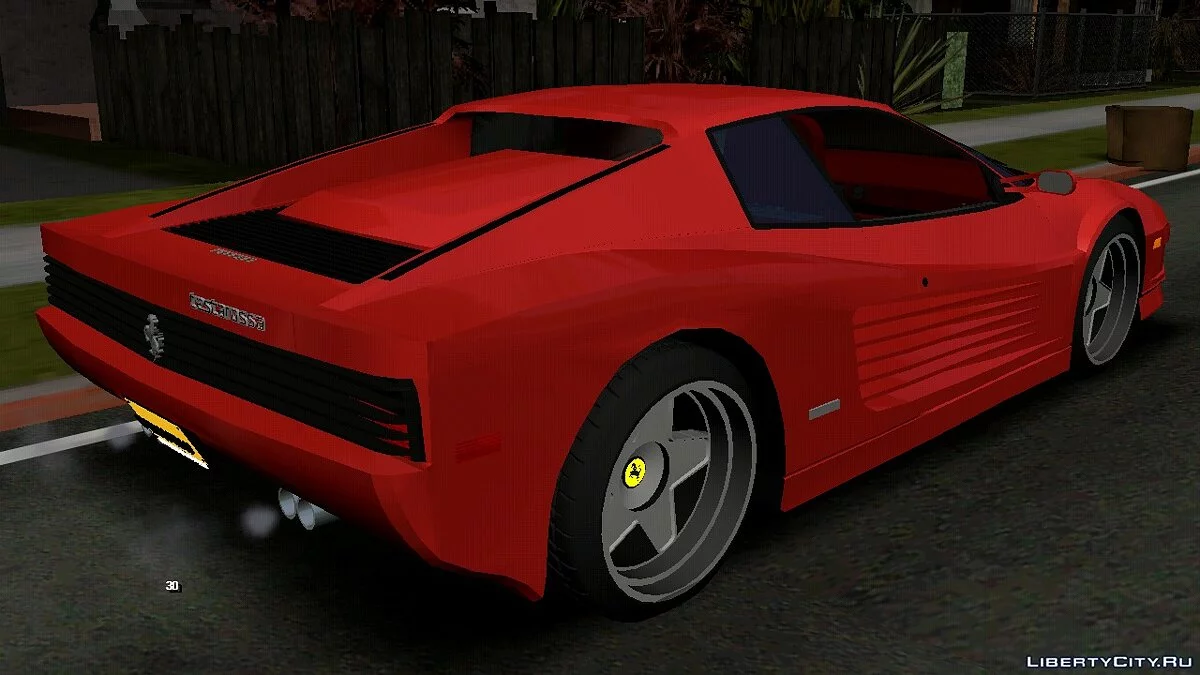 Ferrari Testarossa (hanya DFF) / GTA San Andreas (iOS, Android)