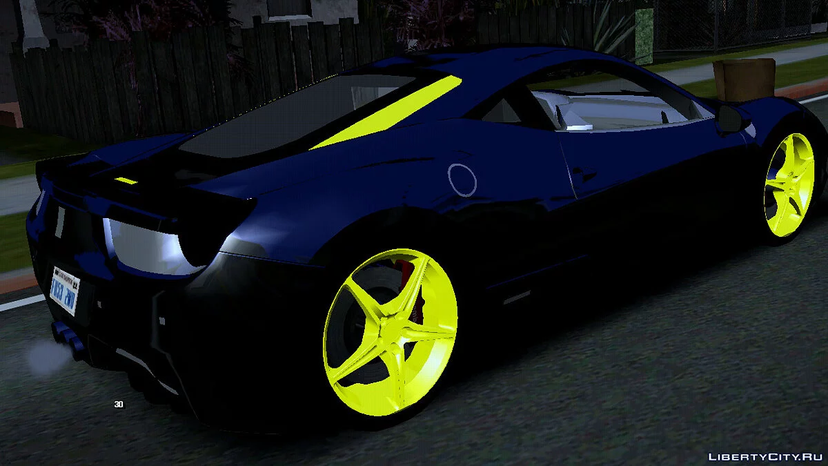 Ferrari 458 (DFF Only) / GTA San Andreas (iOS, Android)