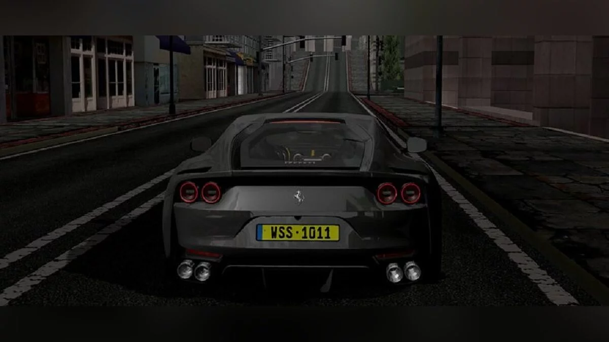 2019 Ferrari 812 Superfast for Mobile / GTA San Andreas (iOS, Android)