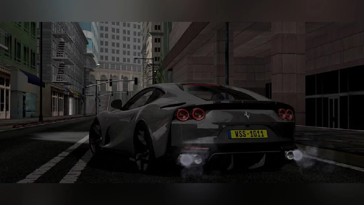 2019 Ferrari 812 Superfast for Mobile / GTA San Andreas (iOS, Android)