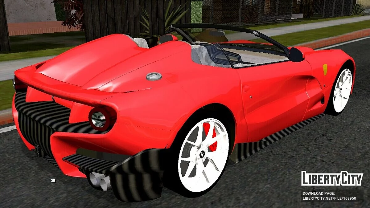 法拉利 TRS 2019 (仅限 DFF) / GTA San Andreas (iOS, Android)