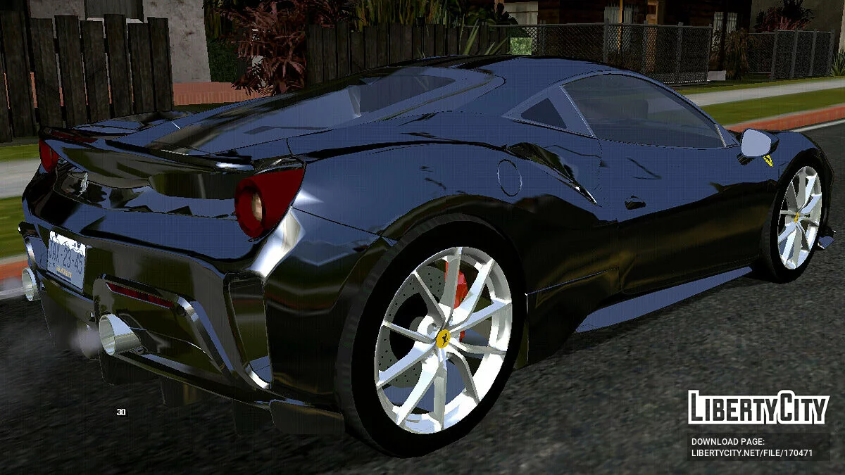 Ferrari 488 Pista (nur DFF) / GTA San Andreas (iOS, Android)