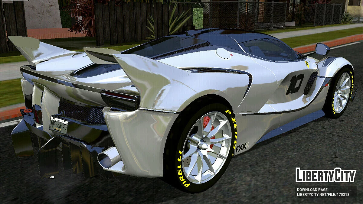 فيراري FXXK (DFF فقط) / GTA سان أندرياس (iOS، أندرويد)