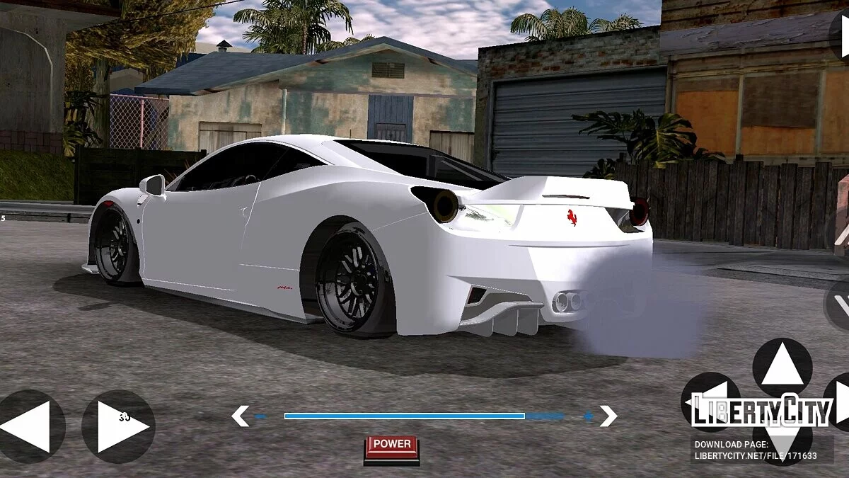 Ferrari 458 Italia (DFF Only) / GTA San Andreas (iOS, Android)