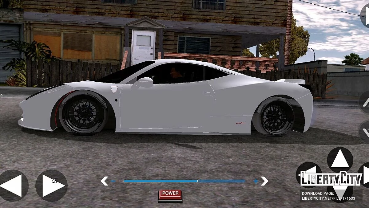 Ferrari 458 Italia (DFF Only) / GTA San Andreas (iOS, Android)
