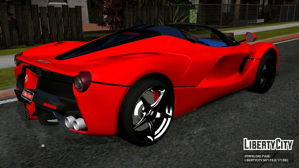 Ferrari LaFerrari (тільки DFF) / GTA San Andreas (iOS, Android)