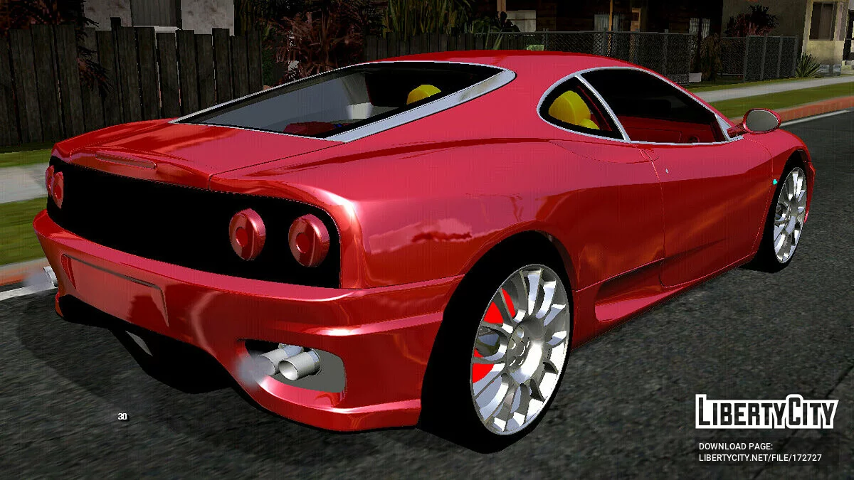 Ferrari 360 (тільки DFF) / GTA San Andreas (iOS, Android)