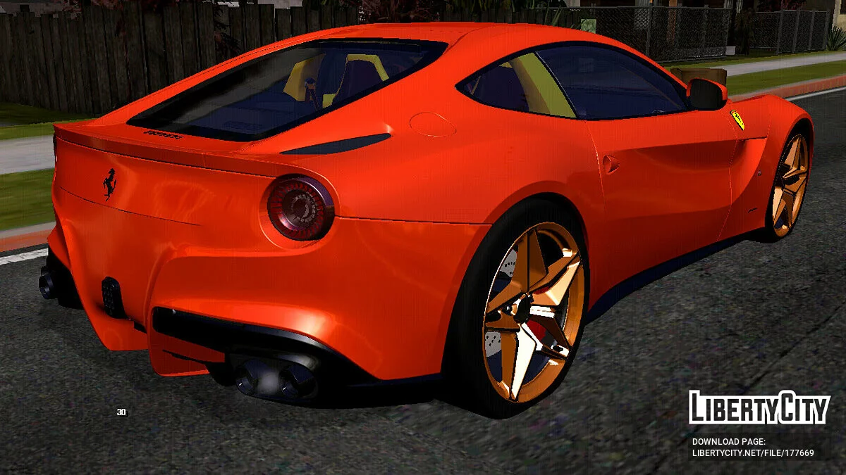 Ferrari F12 V2 (тільки DFF) / GTA San Andreas (iOS, Android)