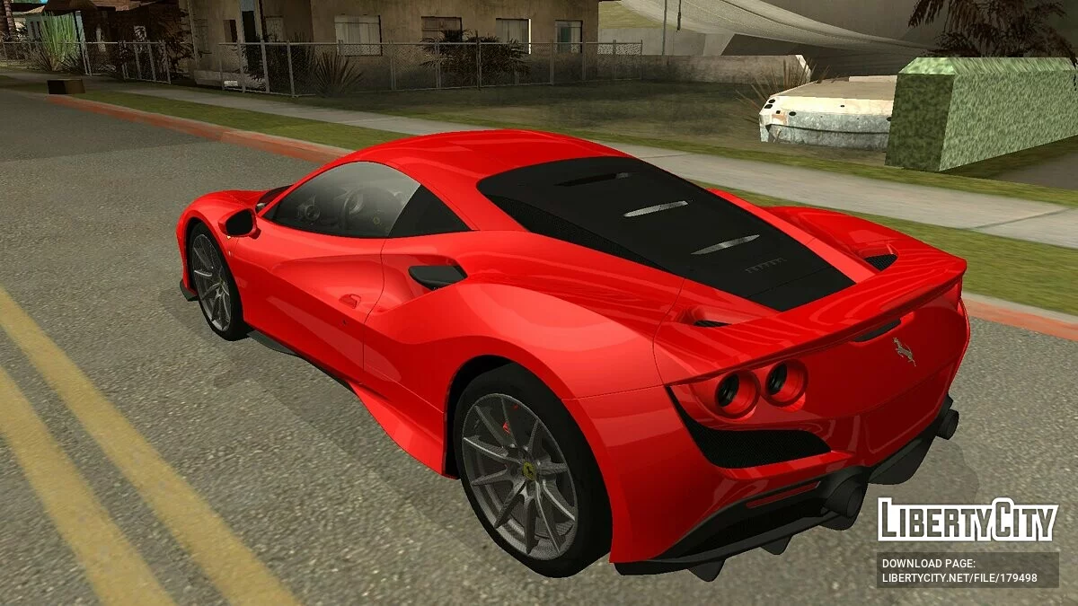 2020 Ferrari F8 Tributo / GTA San Andreas (iOS, Android)
