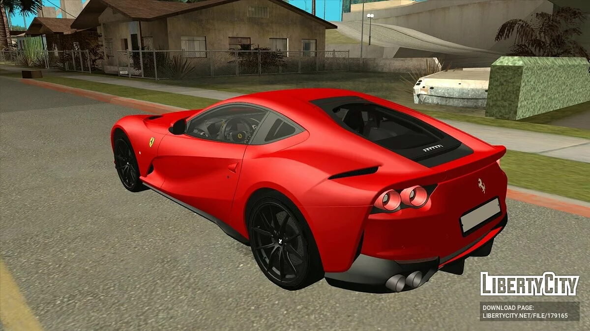 Ferrari 812 Superfast / GTA سان أندرياس (iOS، أندرويد)