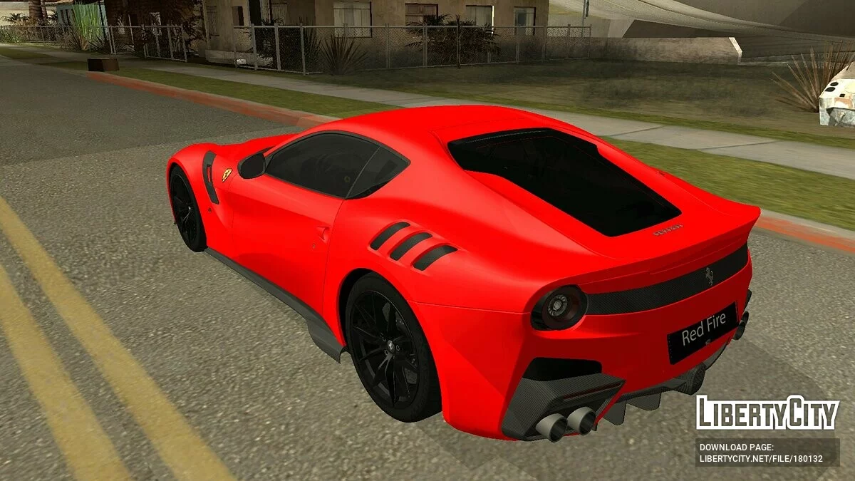 Ferrari F12 Berlinetta / GTA San Andreas (iOS, Android)