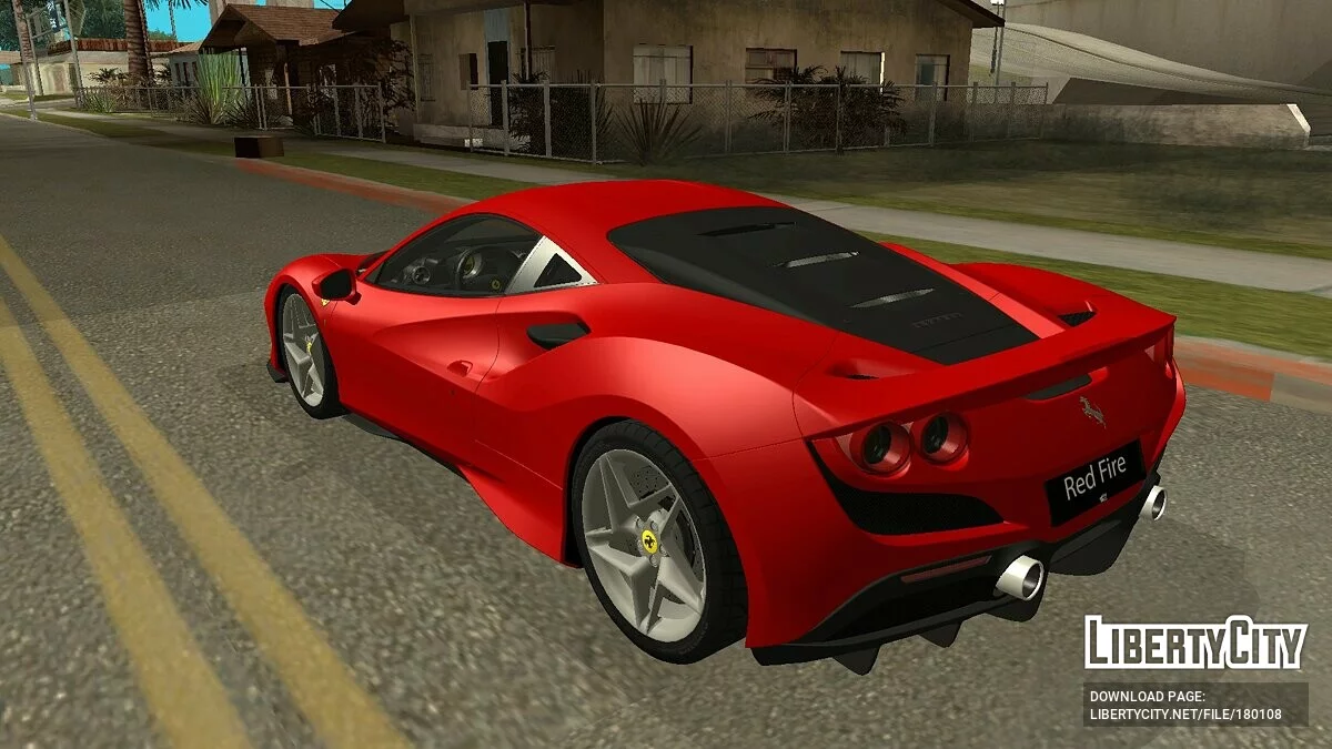 Ferrari F8 Tributo / GTA San Andreas (iOS, Android)