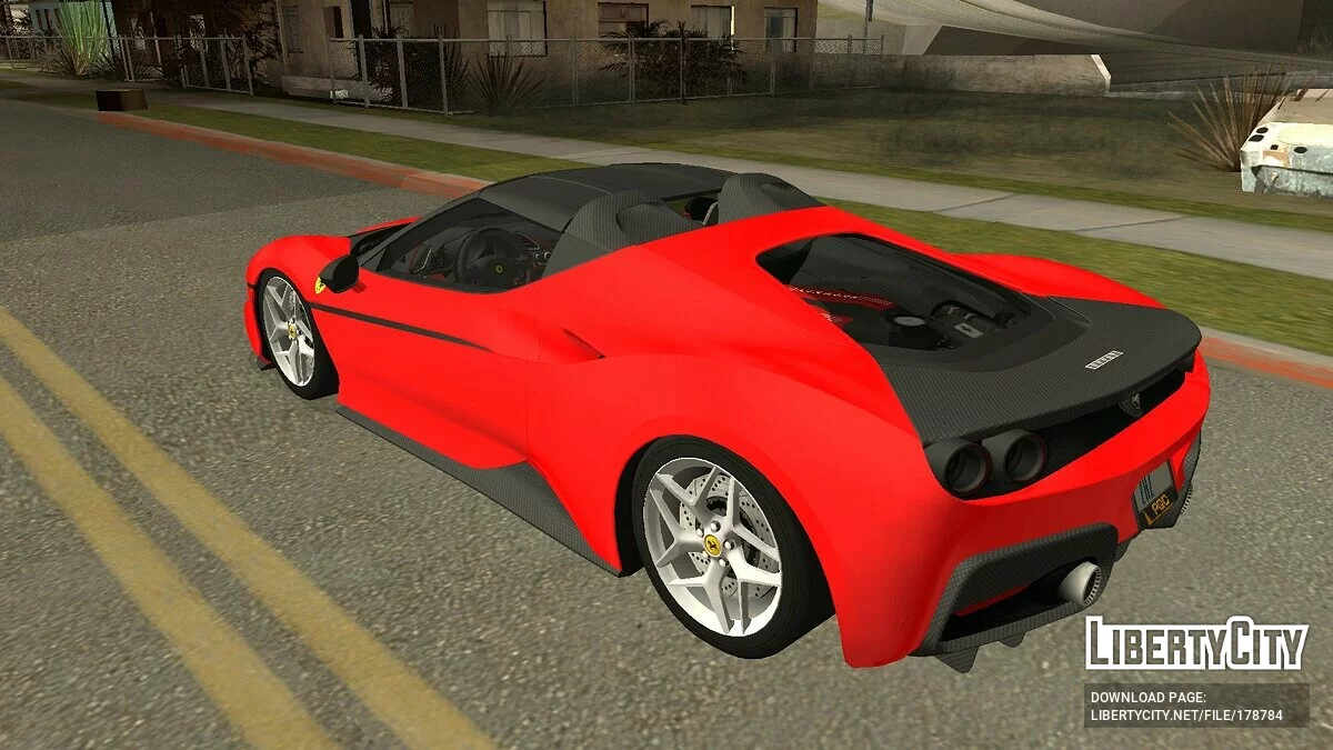 فيراري J50 / GTA سان أندرياس (iOS، أندرويد)