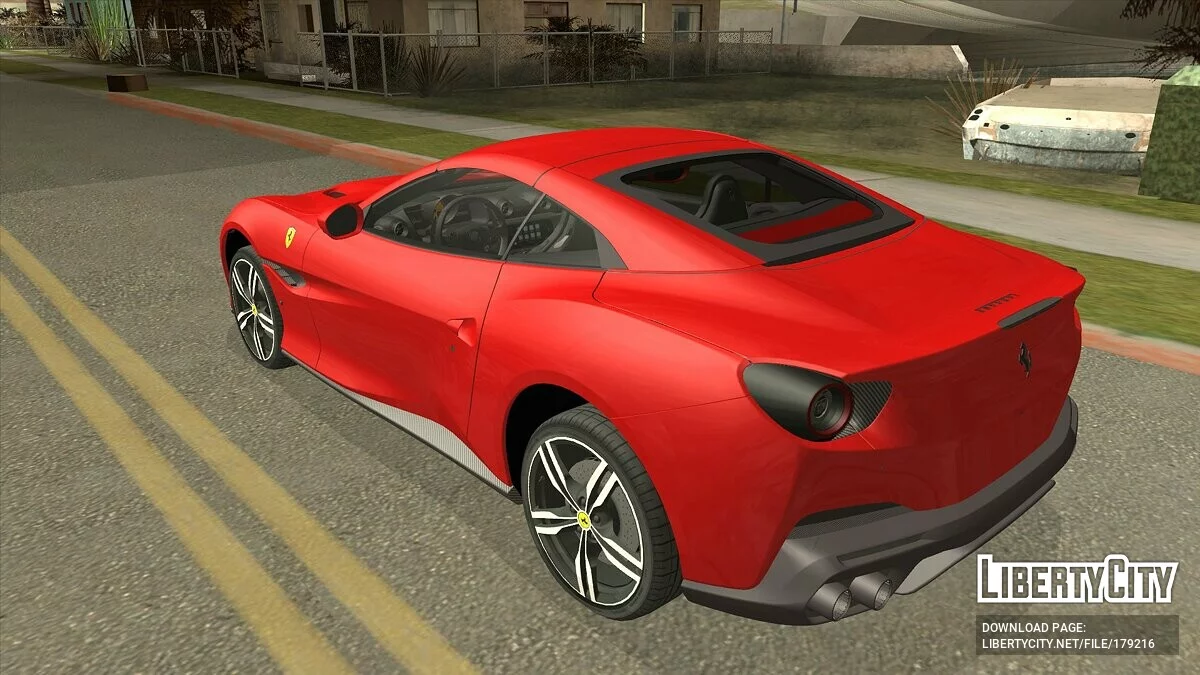 Ferrari Portofino 2018 / GTA سان أندرياس (iOS، أندرويد)