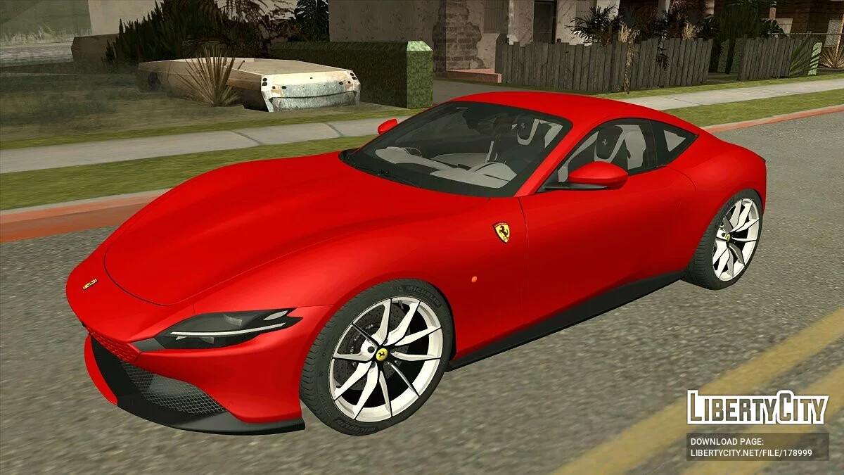 Ferrari Roma 2020 / GTA San Andreas (iOS, Android)