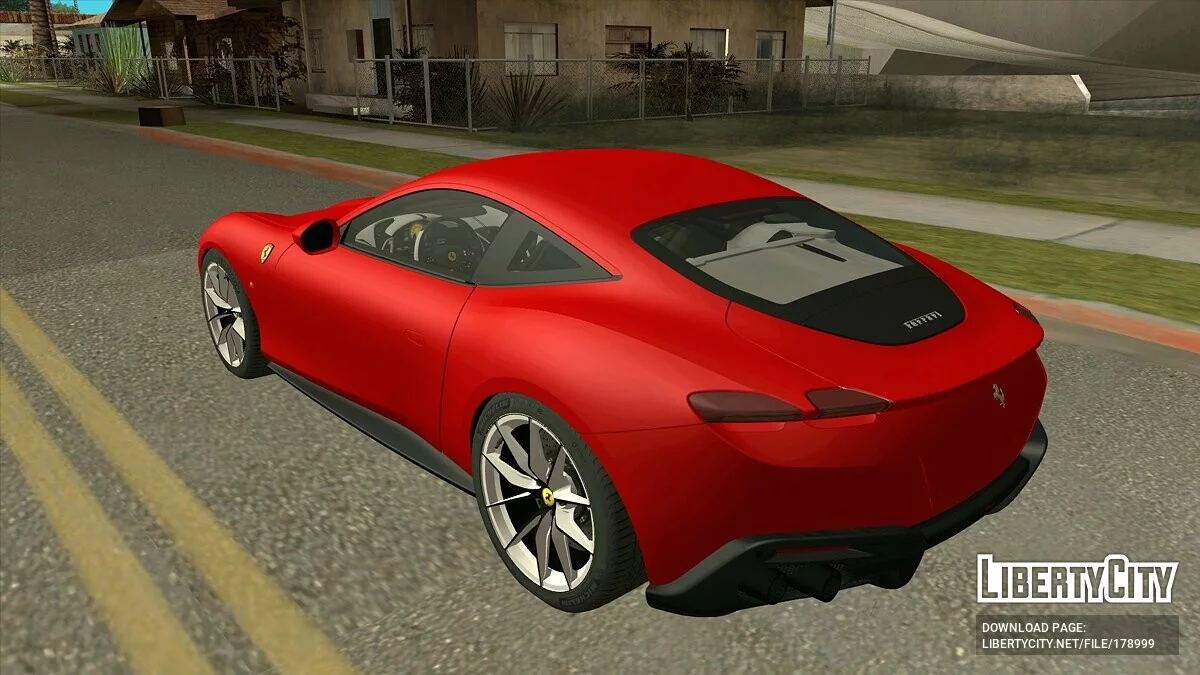 Ferrari Roma 2020 / GTA San Andreas (iOS, Android)