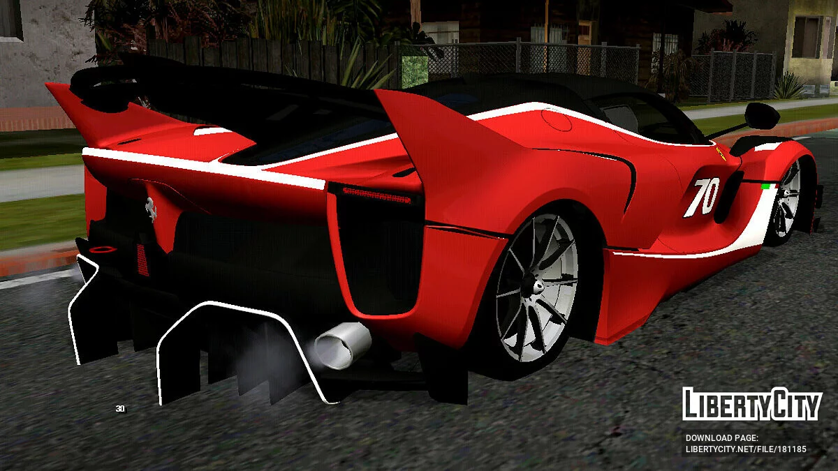 Ferrari FXXK Evo (лише DFF) / GTA San Andreas (iOS, Android)