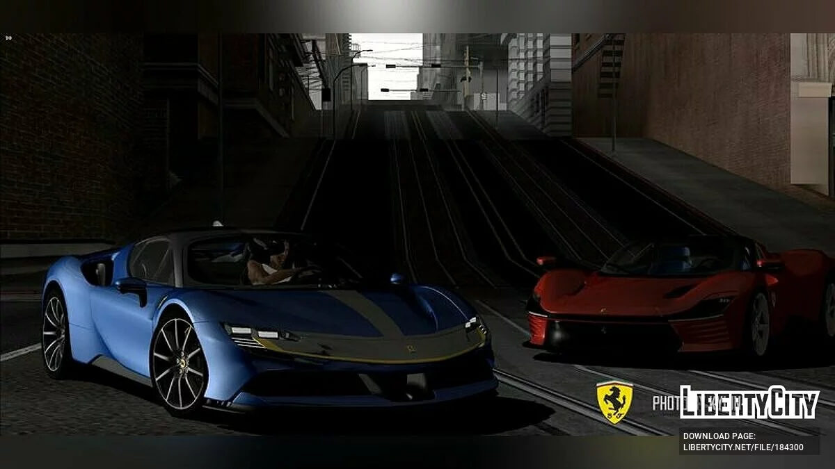 Ferrari SF90 Asseto Fiorano 2022 / GTA San Andreas (iOS, Android)