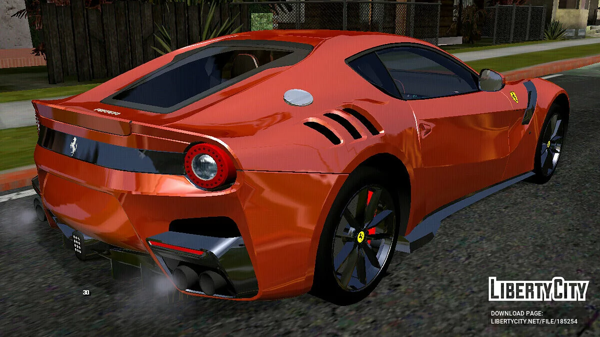 Ferrari F12 (Only DFF) / GTA San Andreas (iOS, Android)