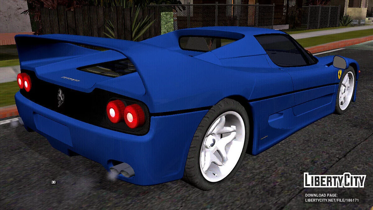 Ferrari F50 1995 / GTA San Andreas (iOS, Android)