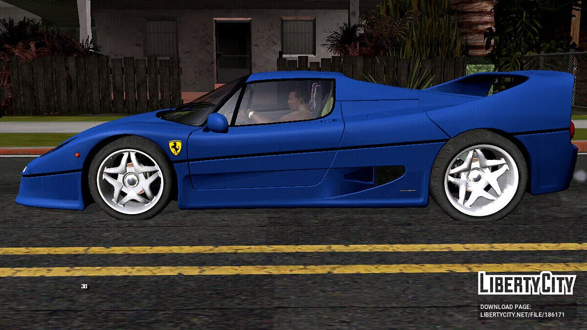 Ferrari F50 1995 / GTA San Andreas (iOS, Android)