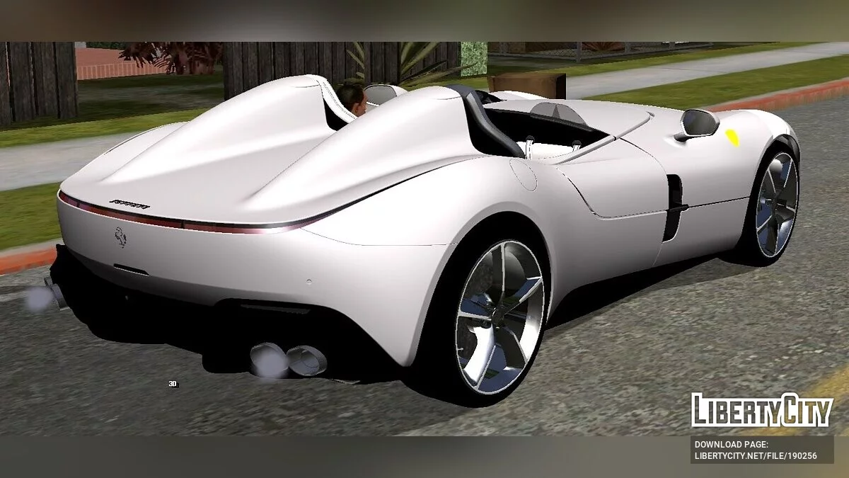 法拉利 Monza SP2 (仅限 DFF) / GTA San Andreas (iOS, Android)