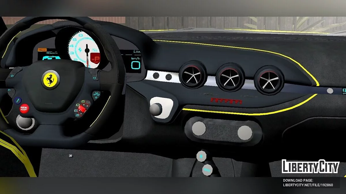 Ferrari (Only DFF) / GTA San Andreas (iOS, Android)