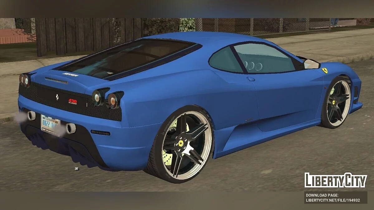 Ferrari F430 Scuderia / GTA San Andreas (iOS, Android)