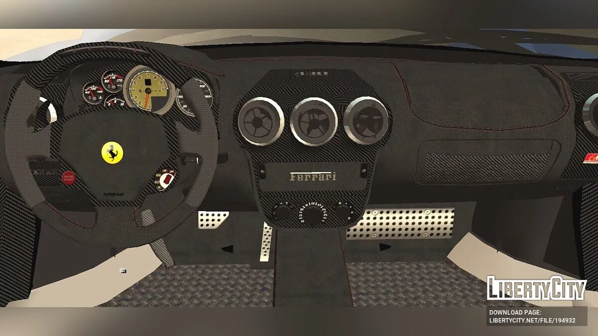 Ferrari F430 Scuderia / GTA San Andreas (iOS, Android)